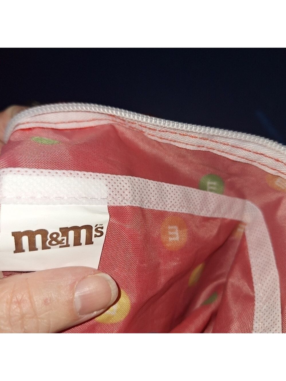 M&M Red Backpack Large - Picture 3 of 3